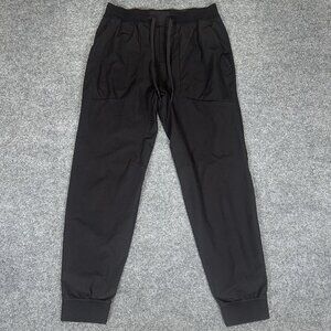 Lululemon ABC Jogger Mens L 30x30 Black Sweatpants Performance Stretch Gym Adult